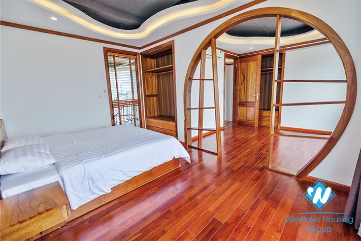 Luxury penthouse apartment for rent in To Ngoc Van st, Tay Ho District 